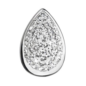 Stříbrný přívěšek slza s krystaly Crystals from Swarovski® Crystal