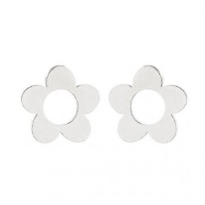 Ocelové náušnice KYTIČKY