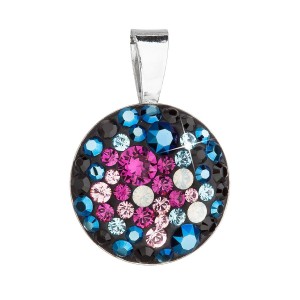 Stříbrný přívěšek s kameny Crystals from Swarovski® Galaxy