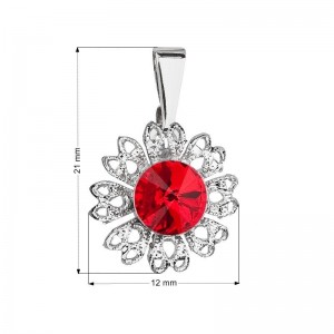 Přívěsek bižuterie se Swarovski krystaly, Light Siam