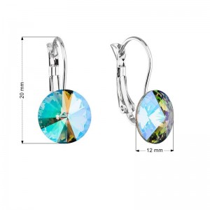 Náušnice bižuterie s Crystals from Swarovski® PARADISE SHINE
