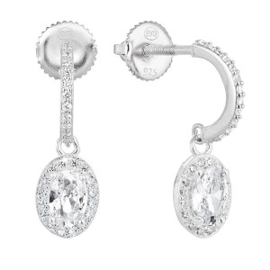 Stříbrné náušnice visací