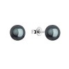 Stříbrné náušnice se Swarovski perlou [3]