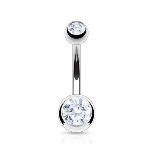 Piercing do pupíku - banánek 1,6 x 8 mm