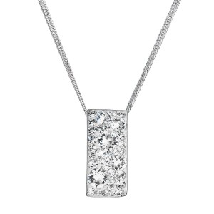 Stříbrný náhrdelník se Swarovski krystaly, Crystal