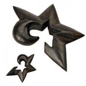 Ebony wood hvězda