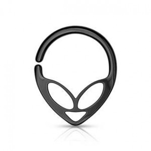 Piercing do nosu - kruh Alien