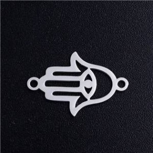 Ocelový přívěšek hamsa