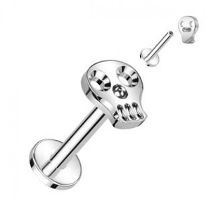 Piercing do brady - labreta TITAN, 1,2 x 6 mm