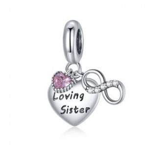 Korálek přívěšek ”Loving Sister”