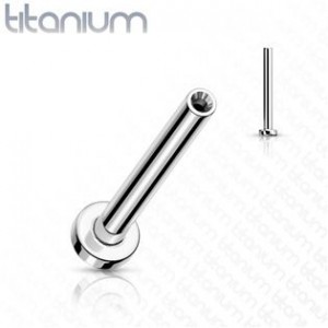 PUSH IN tyčka k labretě TITAN, 1,0 x 5 mm