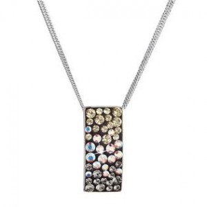 Stříbrný náhrdelník se Swarovski, Moonlight