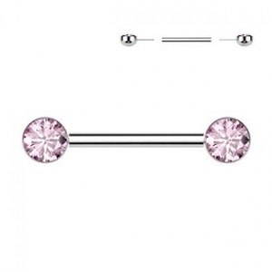 Piercing do bradavky TITAN - PUSH IN