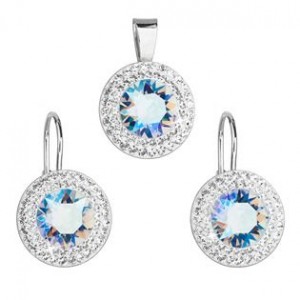 Sada šperků s krystaly Swarovski náušnice a přívěsek