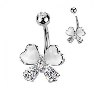 Piercing do pupíku mašlička
