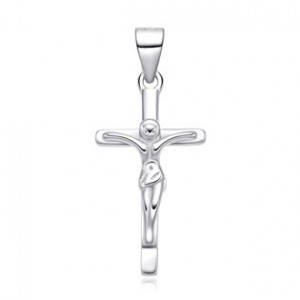 Stříbrný přívěšek kříž s Ježíšem
