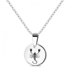Personalizovaný ocelový náhrdelník znamení horoskopu ŠTÍR