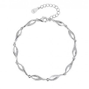 Dámský stříbrný náramek