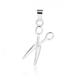 Stříbrný přívěšek nůžky