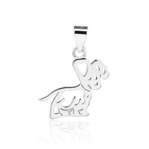 Stříbrný přívěsek pejsek