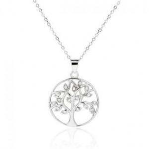 Střibrný náhrdelník strom života