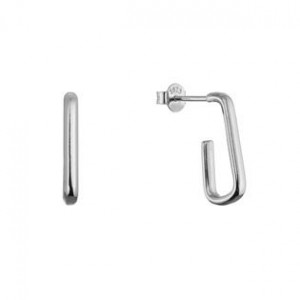 Stříbrné náušnice na puzetu