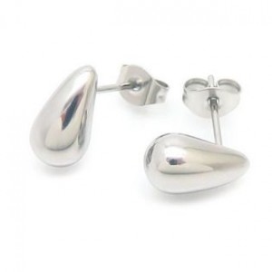 Ocelové náušnice kapky