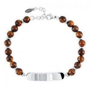 Ocelový náramek tygří oko